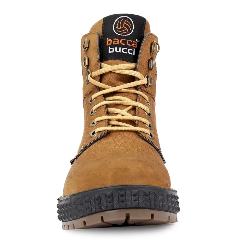 Bacca Bucci Brown Scott Boots for Men | Best Price UAE